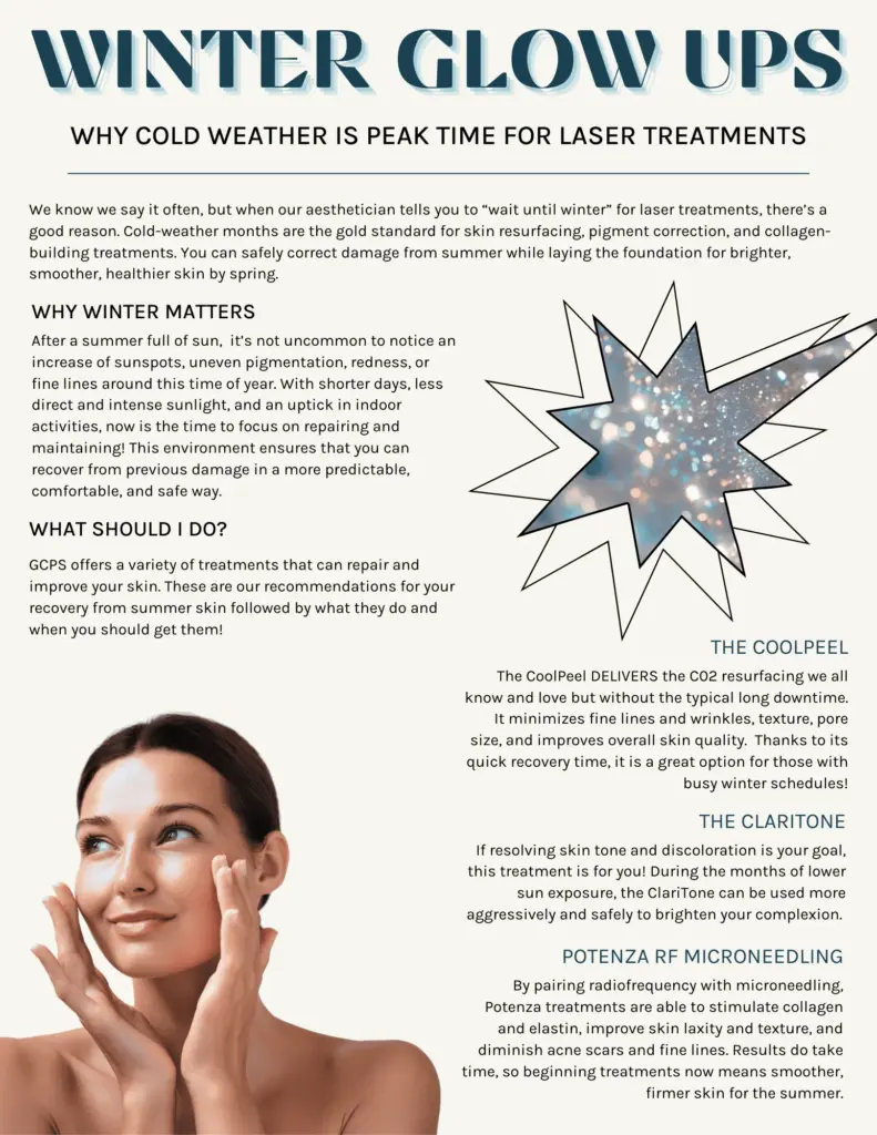 Winter Glow Ups: Why Winter Is Ideal for Laser Treatments